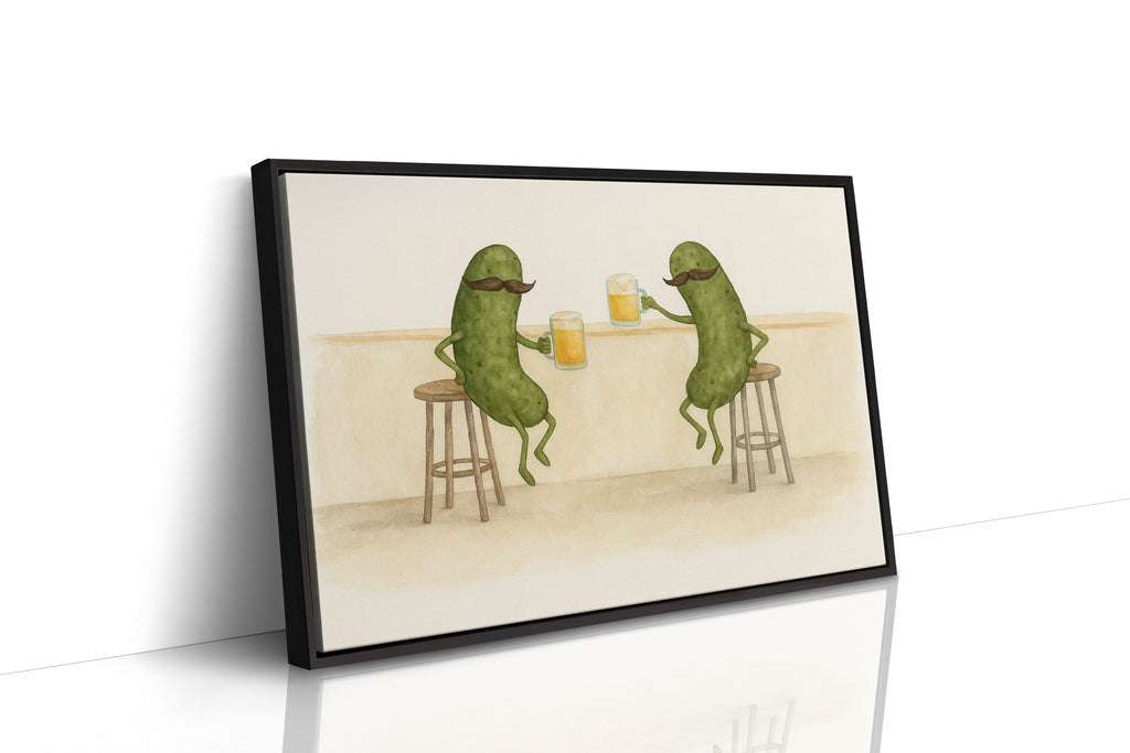 Pickles with Pints and Mustaches