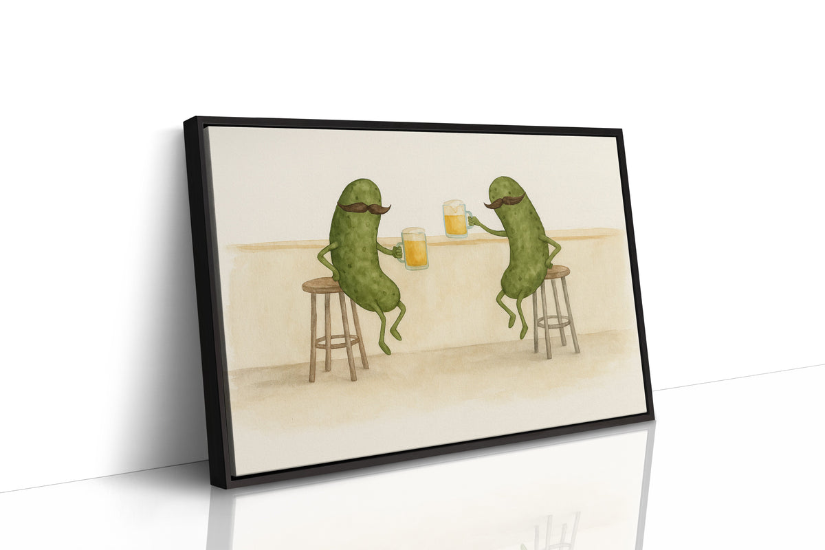 Pickles with Pints and Mustaches
