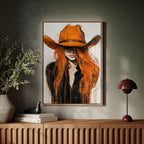 Copper Dust – Western Cowgirl Portrait