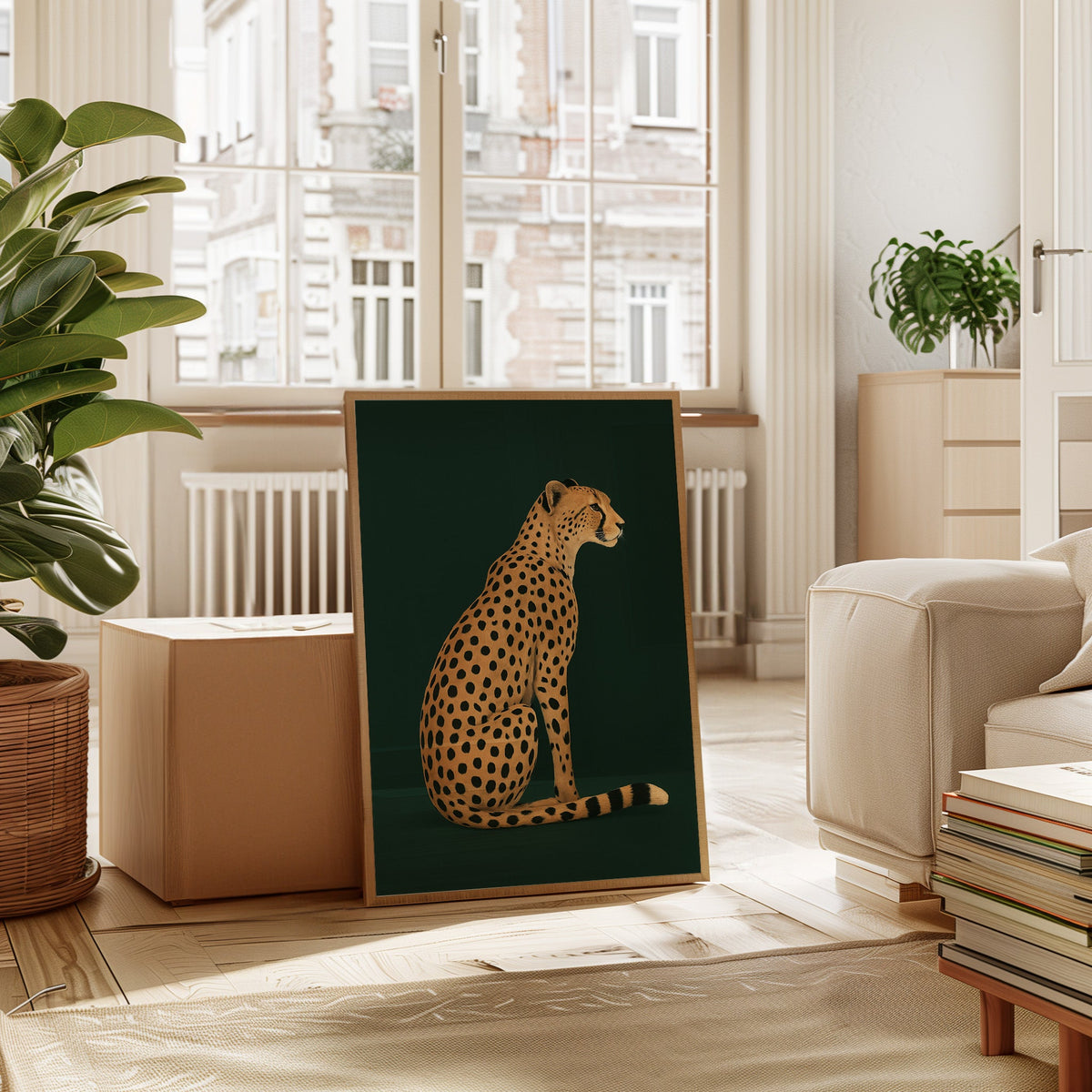 Cheetah Grace on Emerald