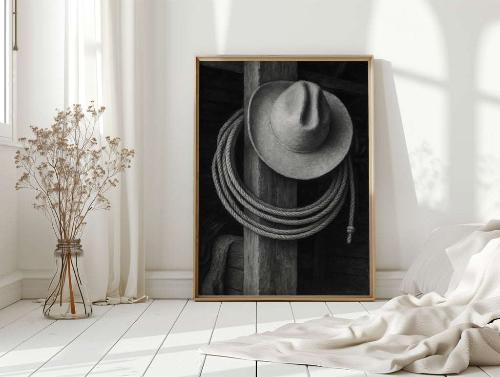 Cowboy Hat and Lasso