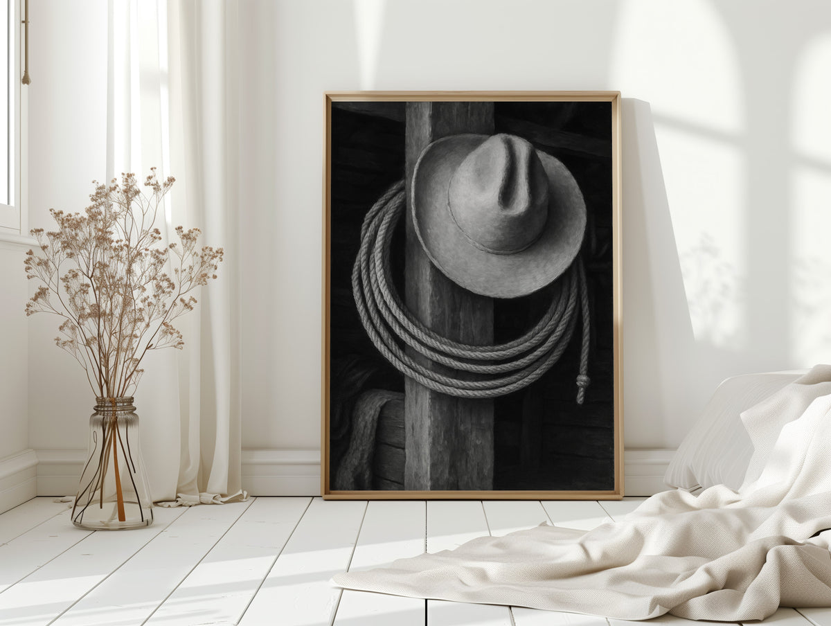 Cowboy Hat and Lasso