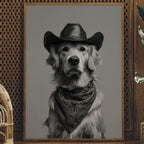 A Canine Cowboy's Quiet Standoff