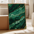 Veins of Emerald and Golden Earth