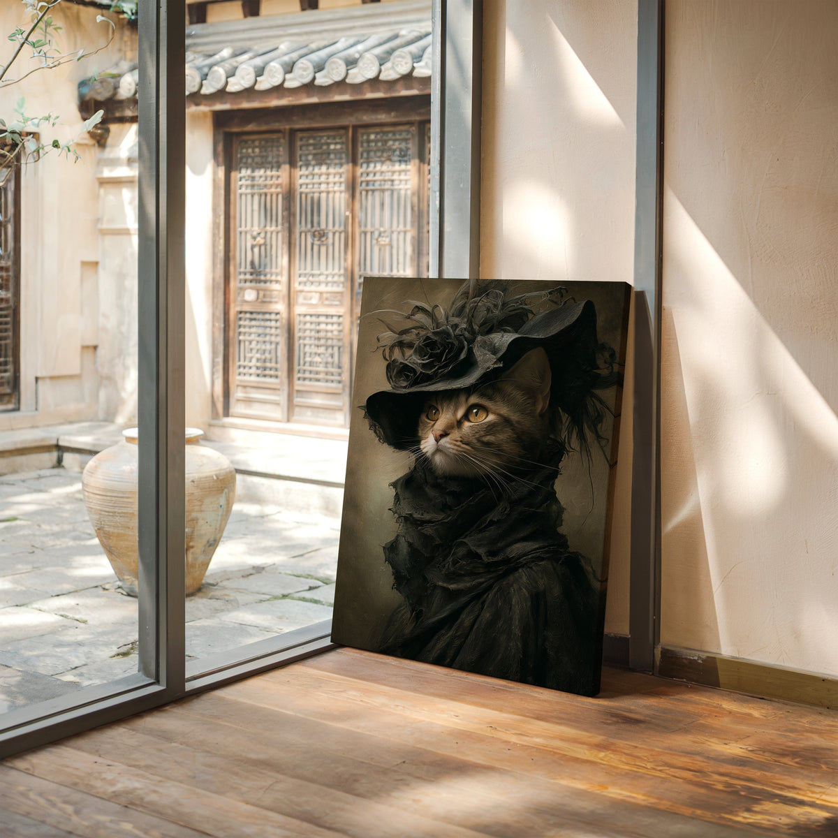 A Cat's Elegance Unveiled