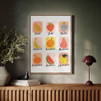 Fruits of the Spirit Illustrated Print