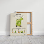 Spicy Margarita Cocktail Recipe Print
