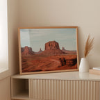 Monument Valley Buttes Under Open Sky
