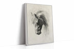 Horse Pencil Drawing – Western Equine Wall Art