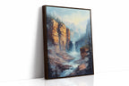 Echo Falls – Misty Canyon Waterfall Landscape