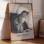 Half Empty Cat