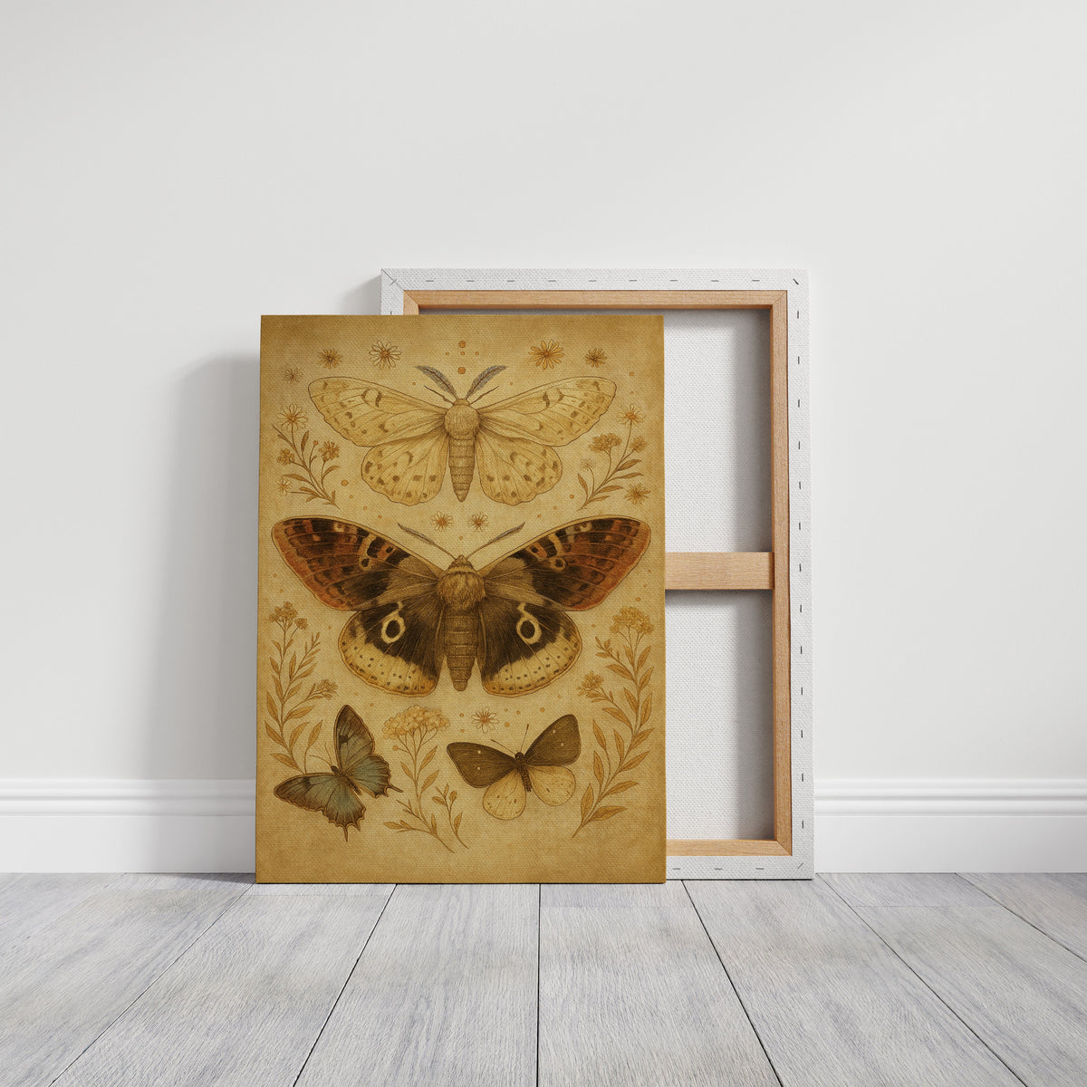 Vintage Moths and Meadow Wings
