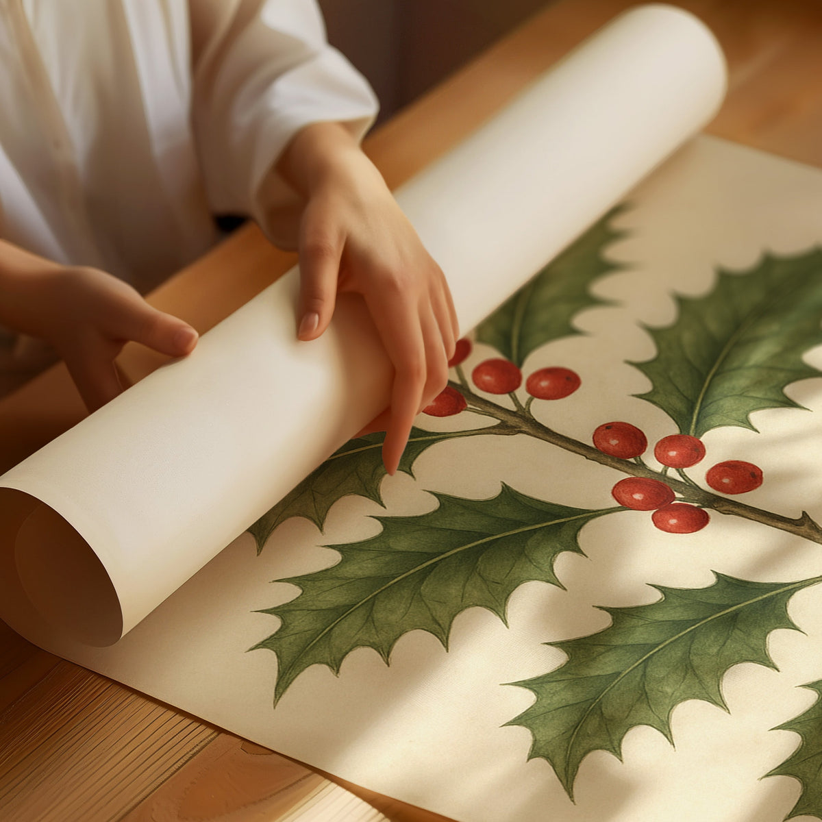 The Holly Botanical Art Print