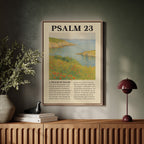 Psalm 23 Coastal Peace Print