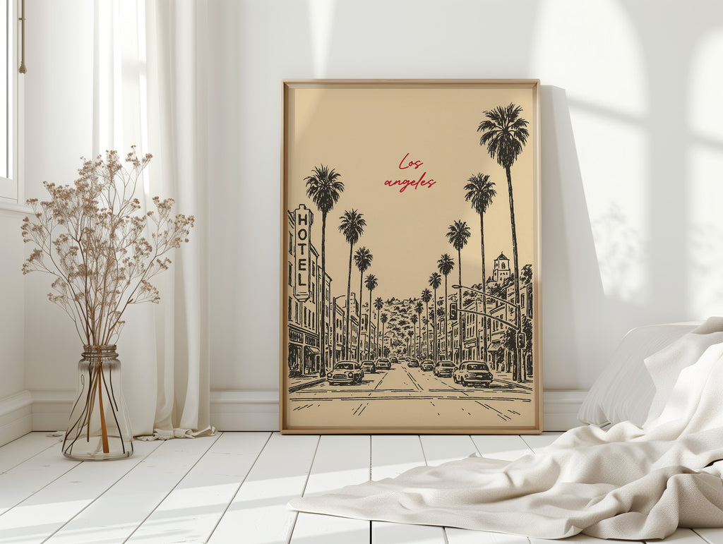Palms & Pavement – Los Angeles in Ink