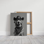 A Canine Cowboy's Quiet Standoff