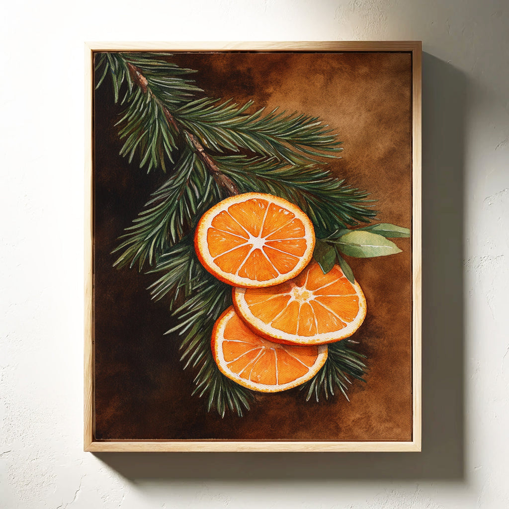 Citrus Meets Evergreen Embrace