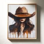 Desert Ember – Western Woman Art