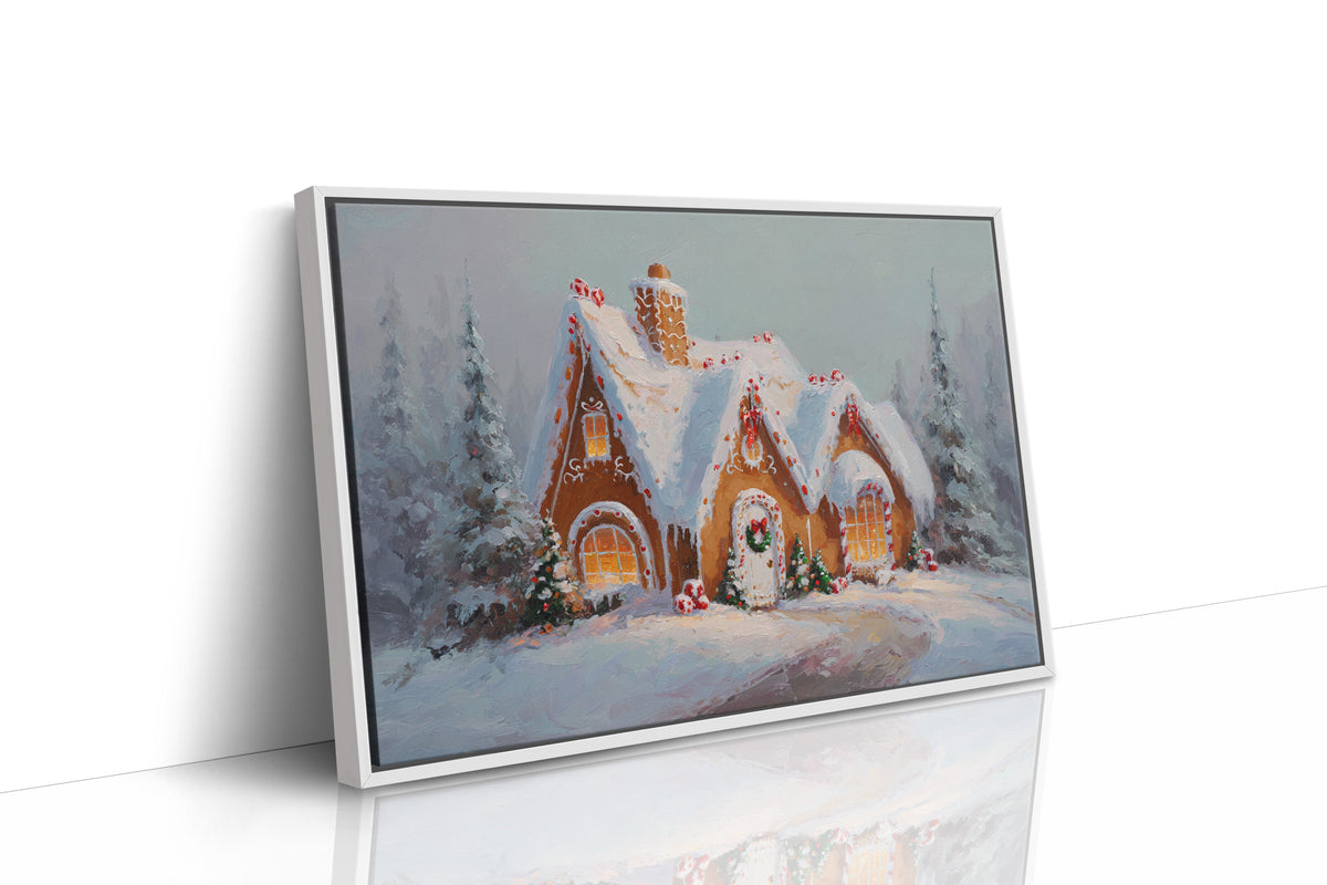 A Cottage Wrapped in Sugar Frosting