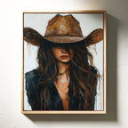 Whiskey Dust – Bold Western Cowgirl Print