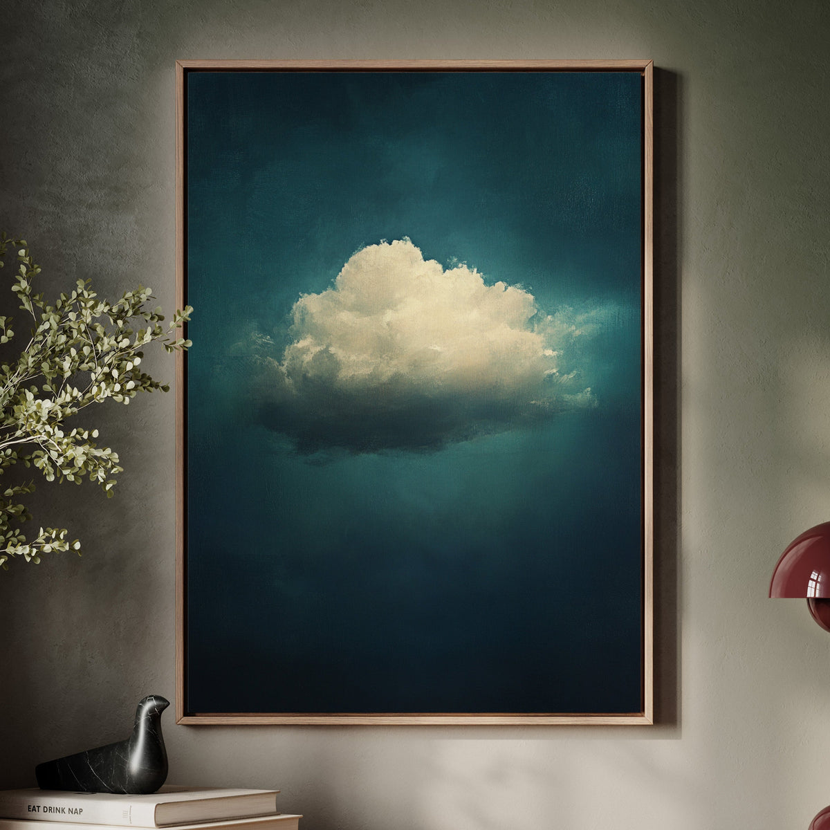 Gathering Cloud Over Blue Silence
