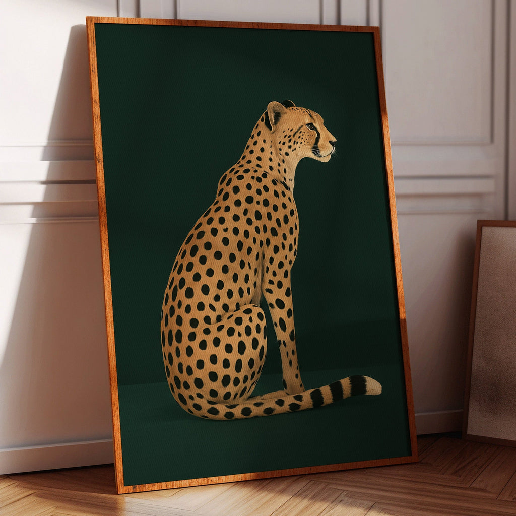 Cheetah Grace on Emerald