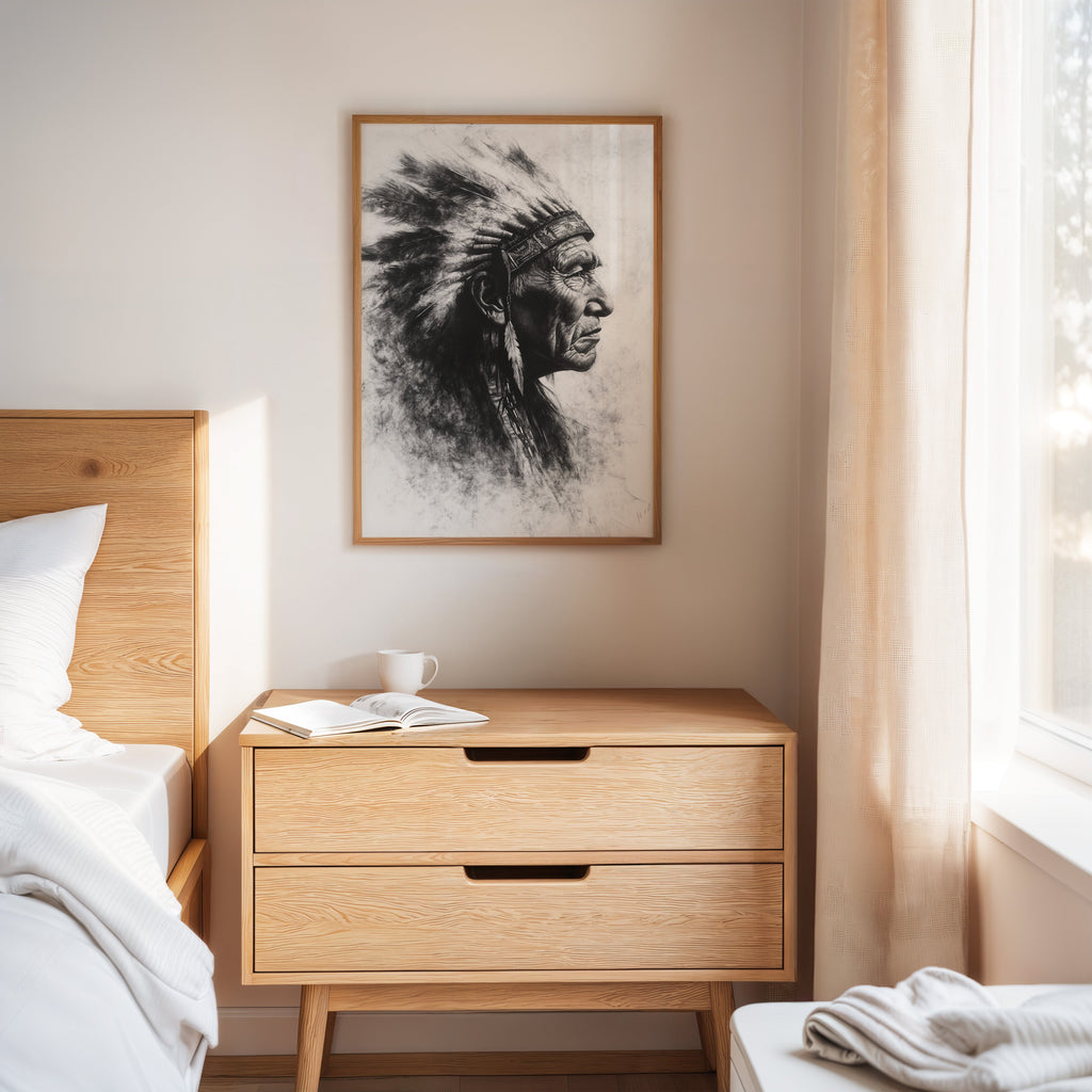 Elder Spirit in Charcoal