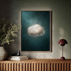A Single Cloud in Emerald Light