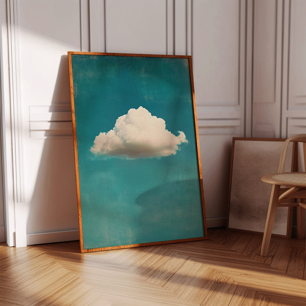 Daydream Cloud Over Turquoise Sky