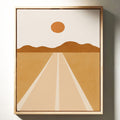 Desert Road to the Horizon