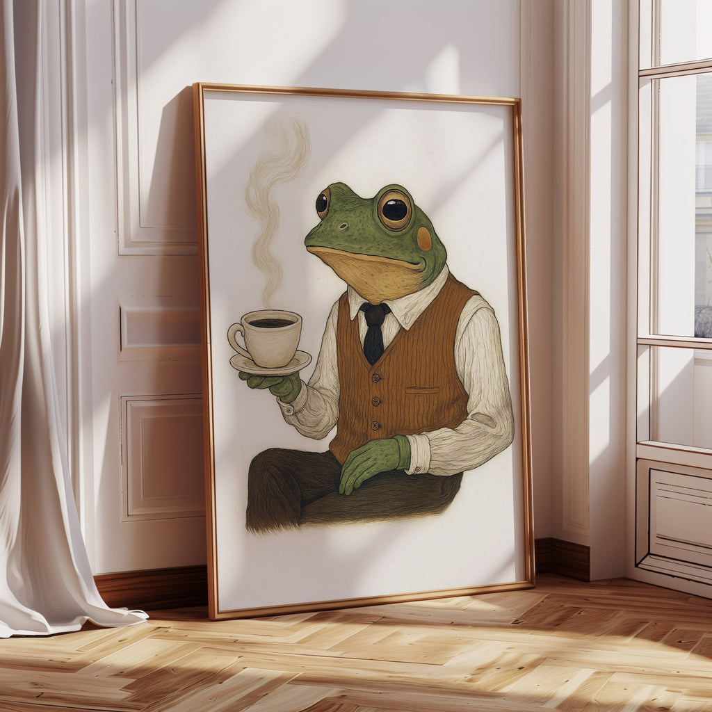 Gentleman Frog – Caffeinated & Classy
