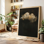Gold Rain Beneath a Quiet Cloud