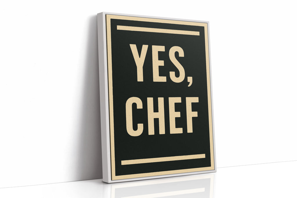 Yes Chef Kitchen Command Print