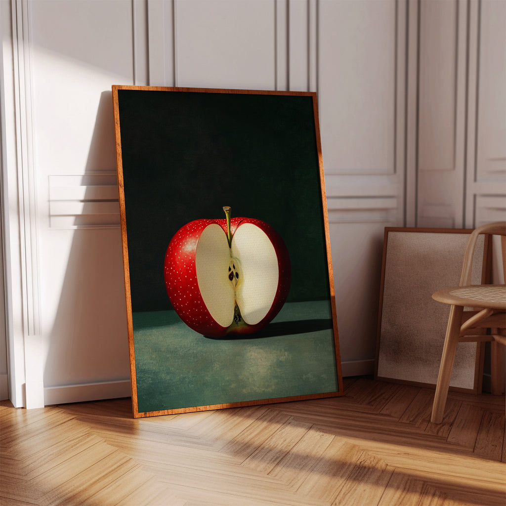 The Apple Divided in Stillness