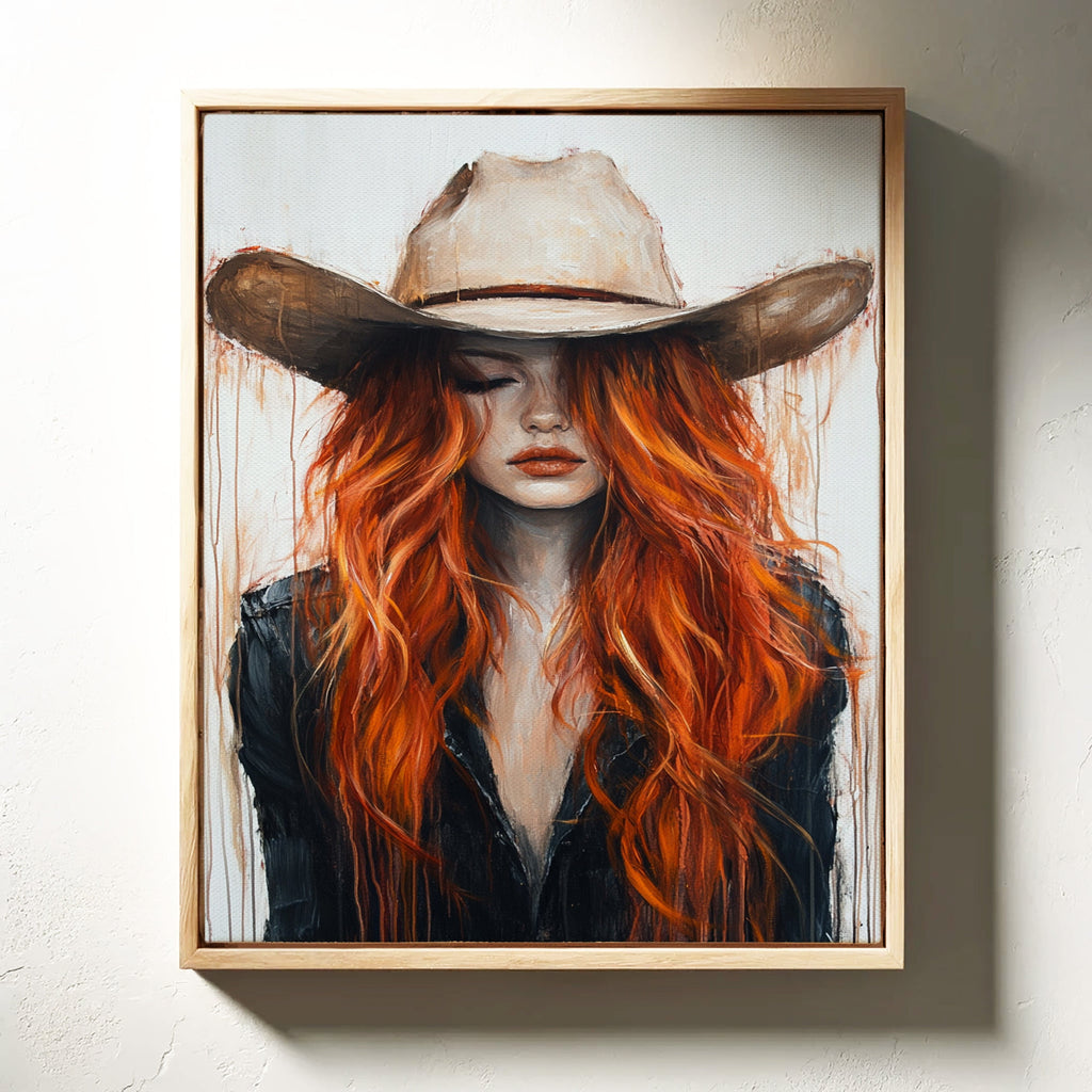 Cowgirl Ember – Rustic Elegance in Red