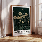 Ethereal Dandelion Dream – Kusama-Inspired Nightscape
