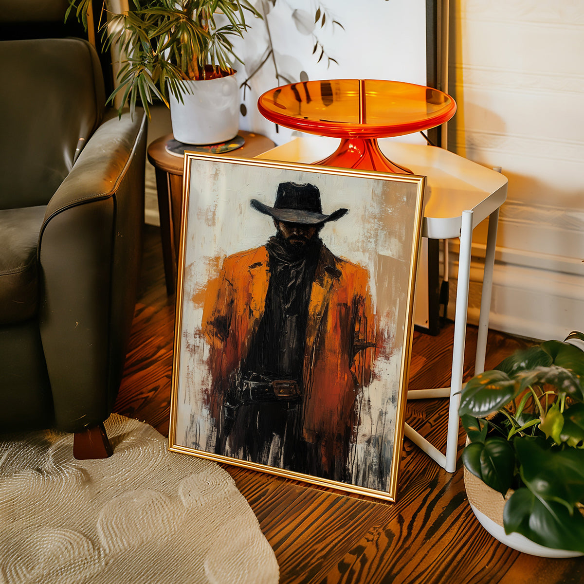 The Drifter in Ember Coat