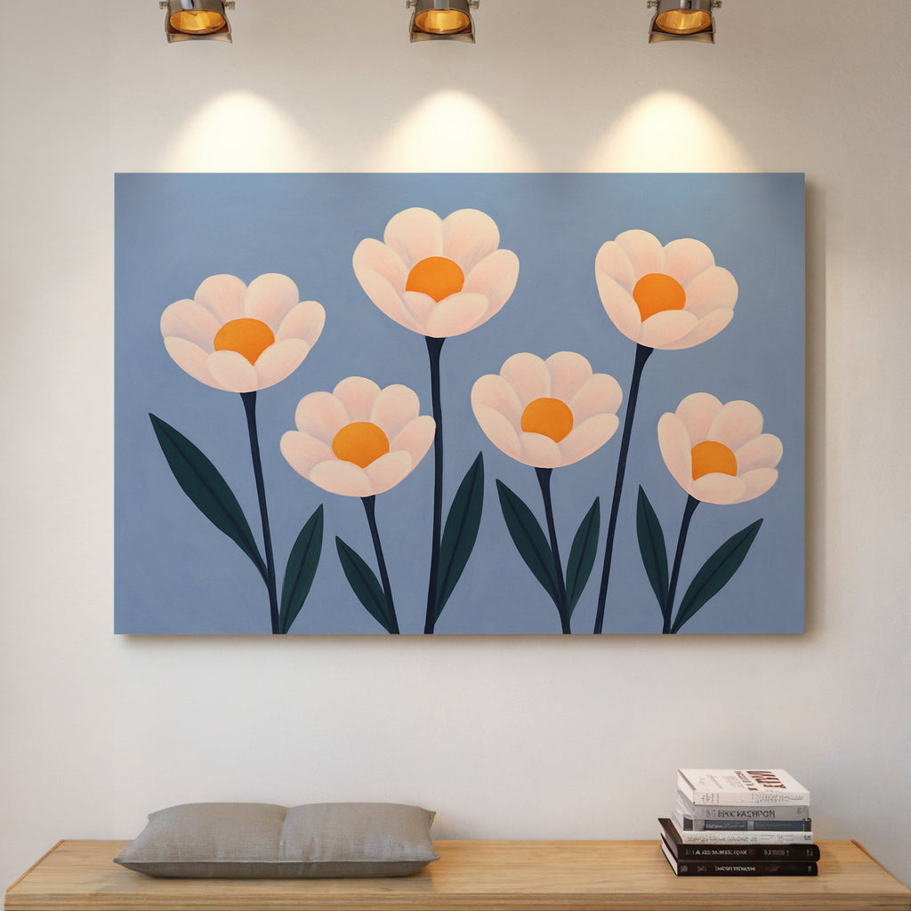 Sunlight Blooms in a Blue Sky