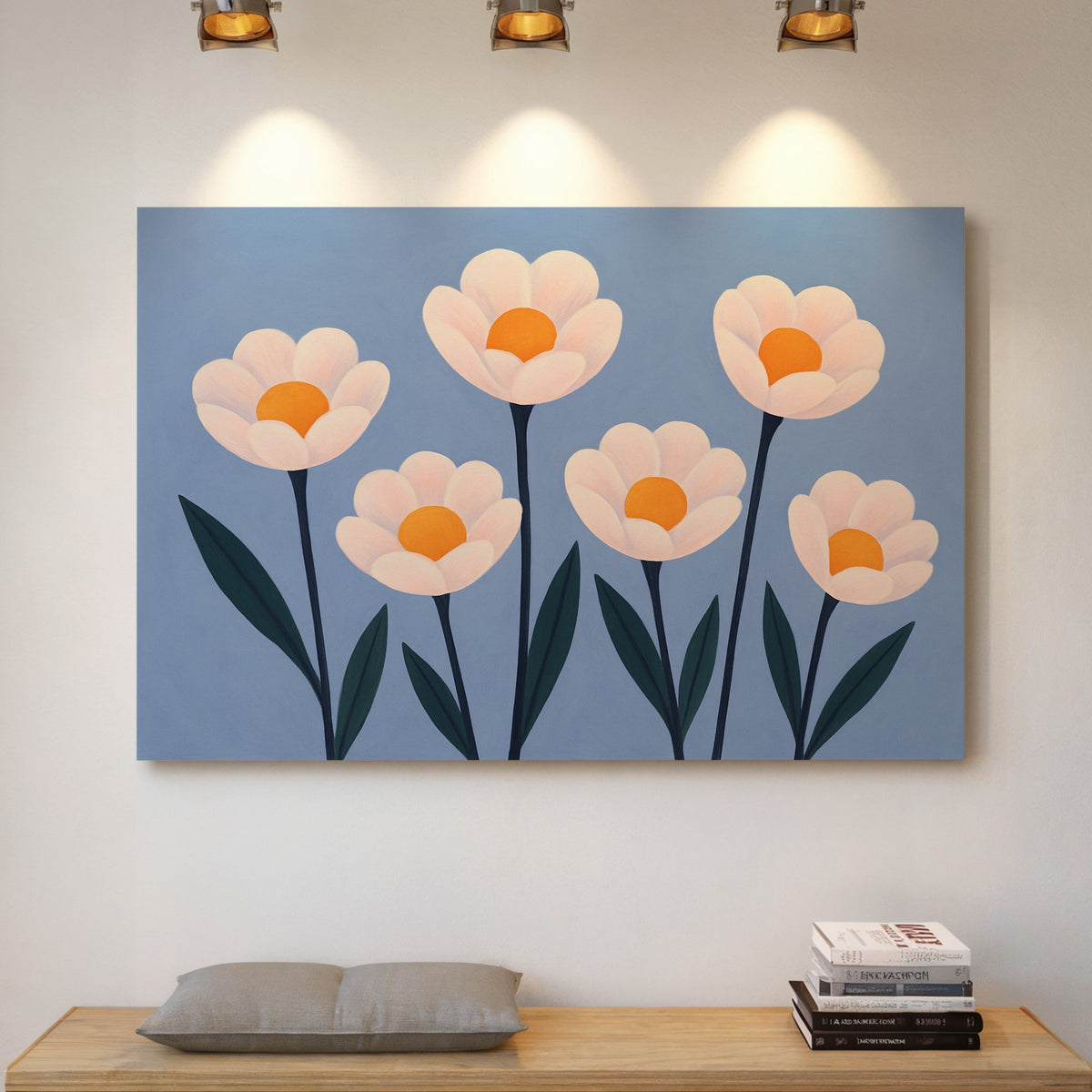 Sunlight Blooms in a Blue Sky
