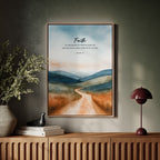 Faith Leads Through the Hills