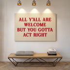 Act Right or Git