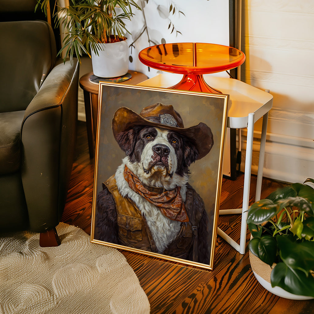Saint Bernard Saddleback Sheriff