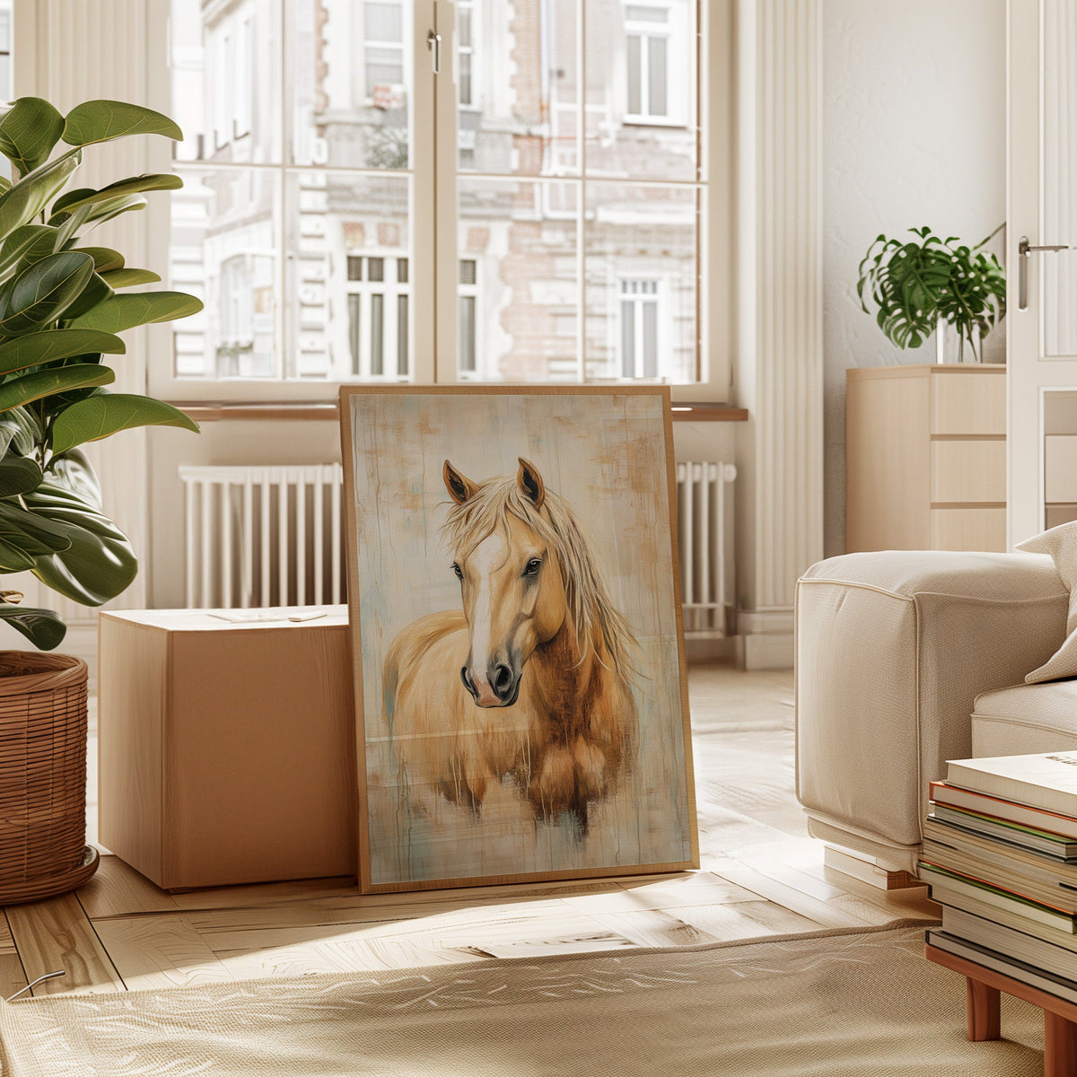 Palomino Gaze: Golden Spirit