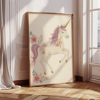 Blossom Mane Unicorn in Dreamy Pastels