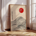 Minimalist Japanese Waves – Timeless Flow of Nature