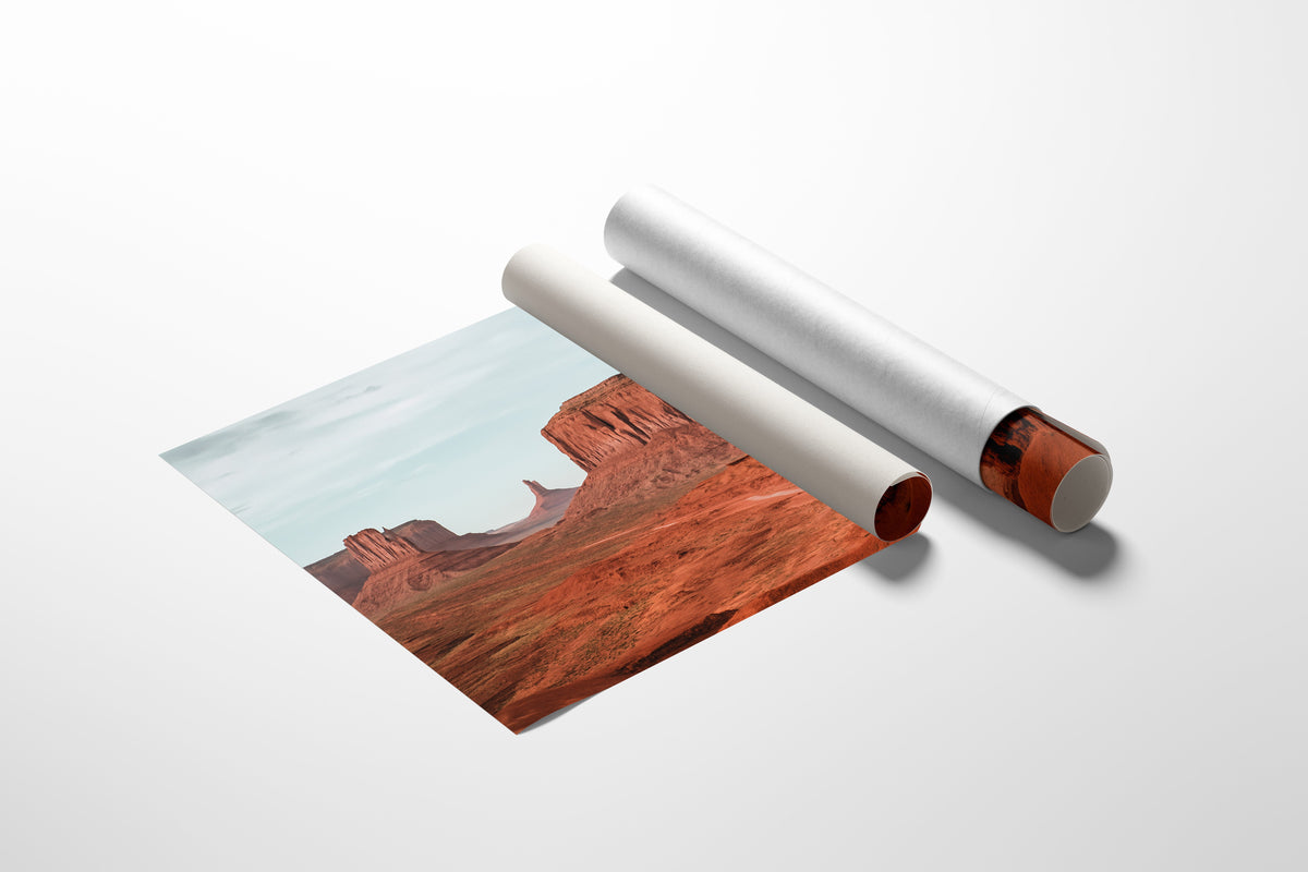 Monument Valley Buttes Under Open Sky