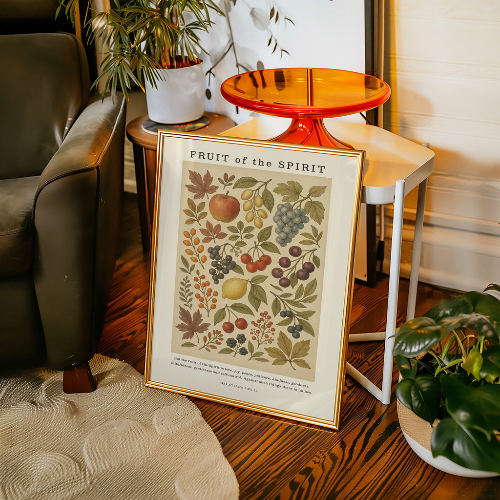 Fruit of the Spirit Botanical Print