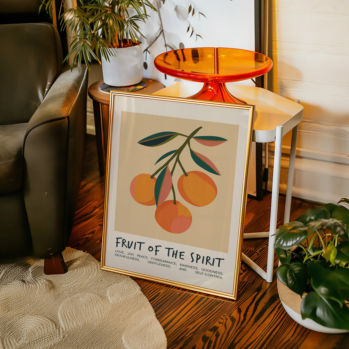 Fruit of the Spirit Citrus Branch Print
