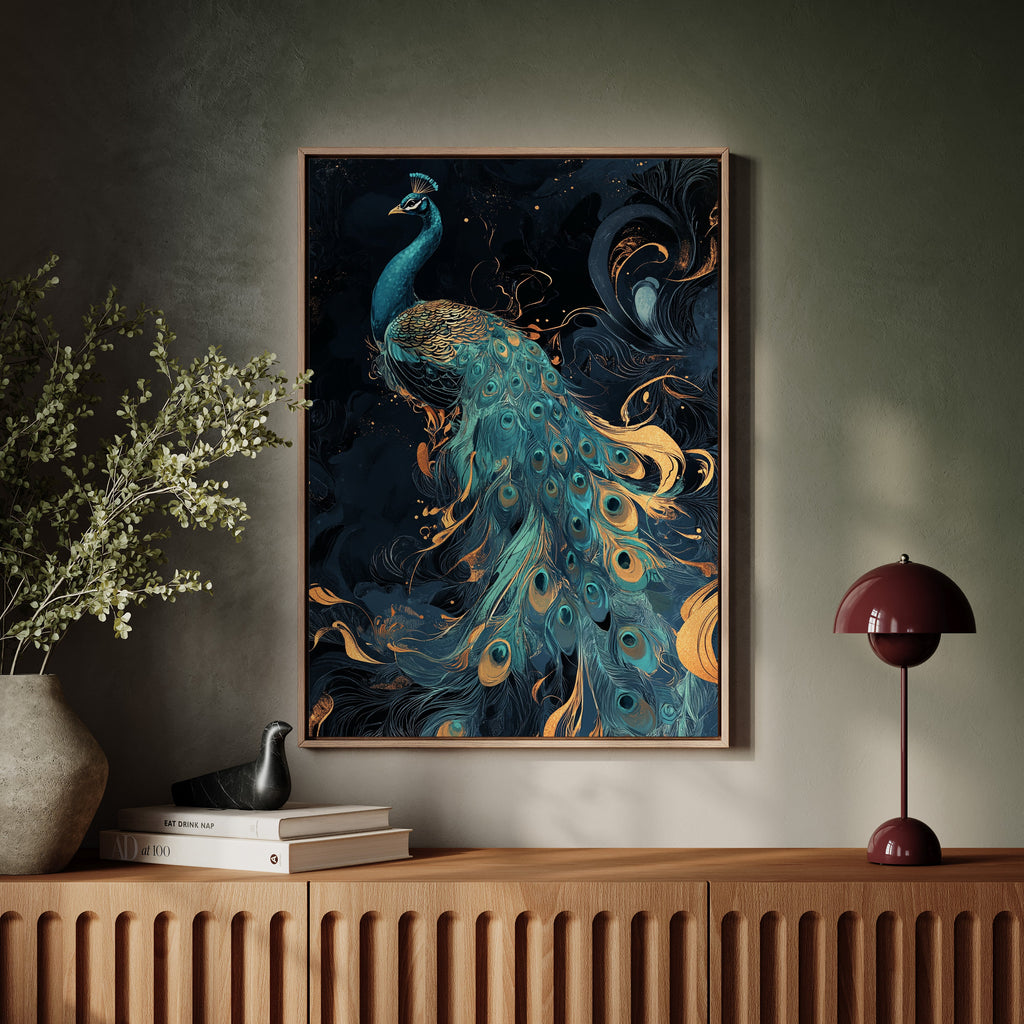 Embers in a Peacock's Wake