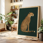 Cheetah Grace on Emerald